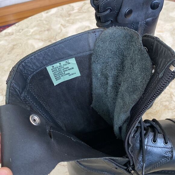 Bates 11" Paratrooper Side-Zip Leather Boots - Picture 14 of 17